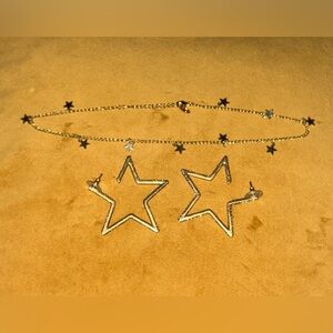 Earring and necklace